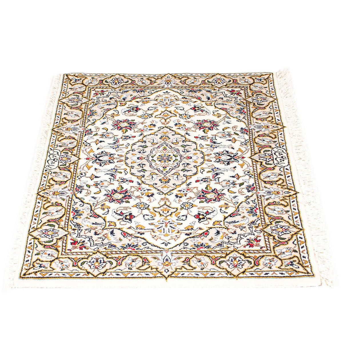 Perzisch tapijt - Keshan - 100 x 69 cm - beige