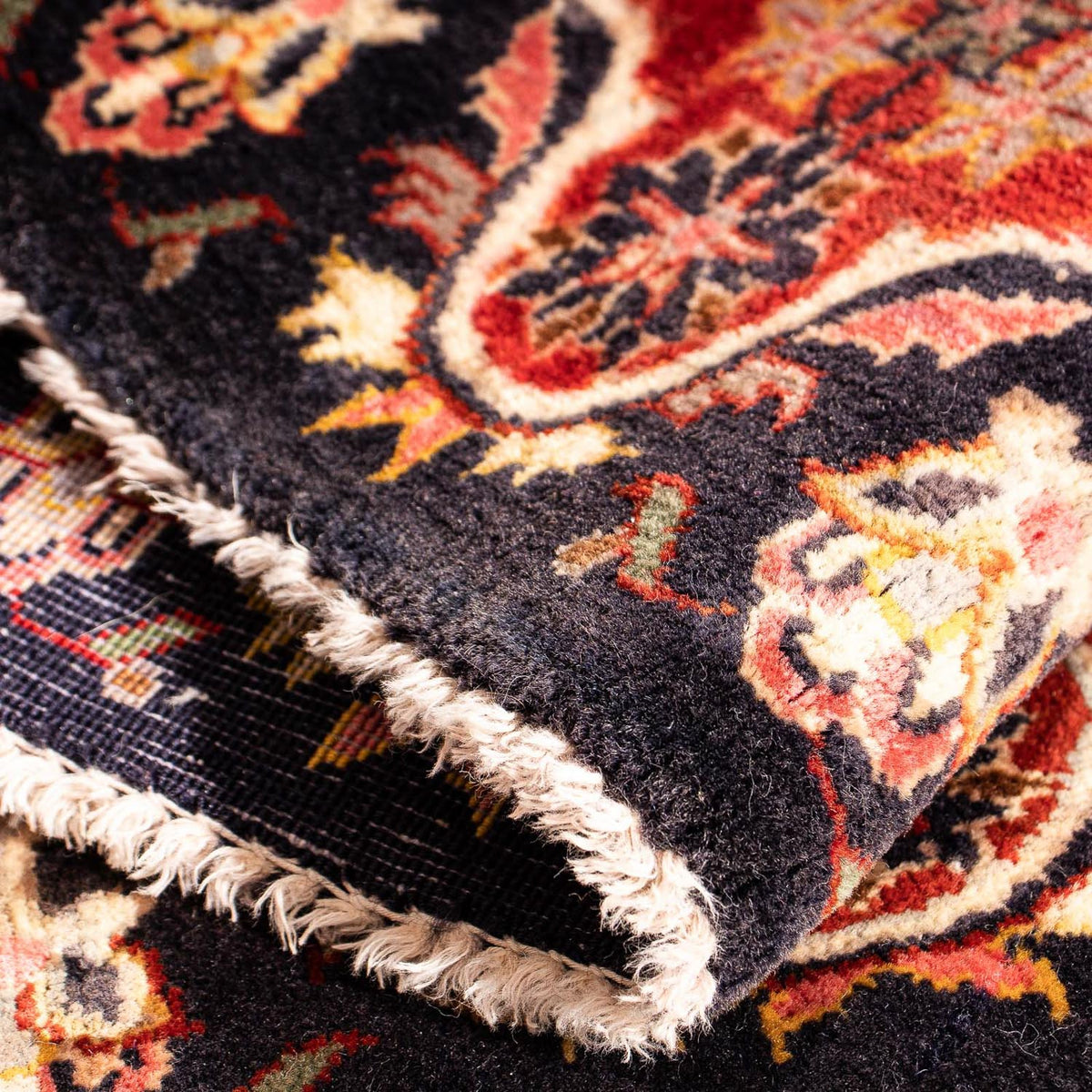 Perzisch tapijt - Keshan vierkant  - 97 x 77 cm - donkerrood