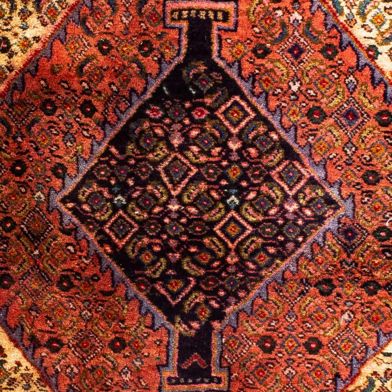 Perzisch Tapijt - Nomadisch vierkant  - 91 x 77 cm - licht rood