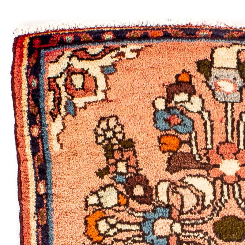 Perzisch tapijt - Klassiek - 63 x 54 cm - licht rood