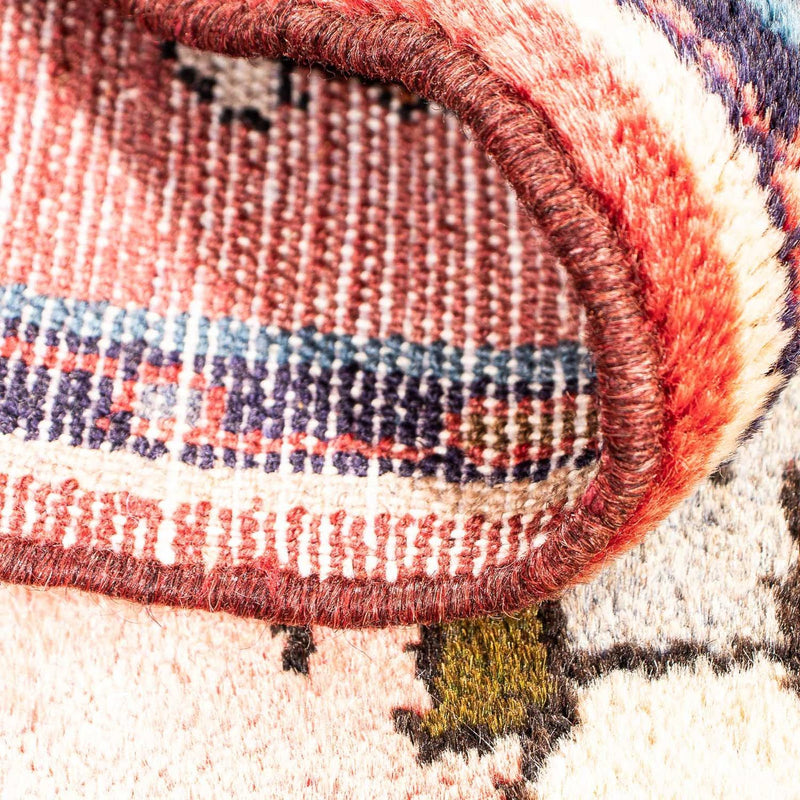 Perzisch tapijt - Klassiek - 63 x 54 cm - licht rood