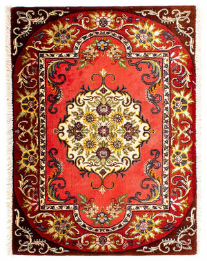 Perzisch tapijt - Keshan - 96 x 68 cm - rood