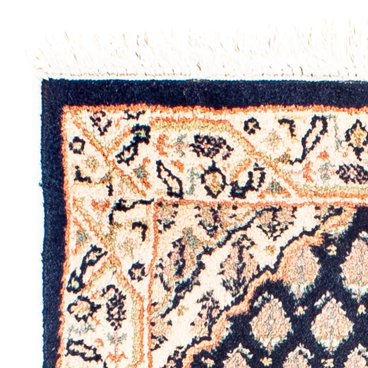 Oosters tapijt - Mir - Indus - 54 x 40 cm - donkerblauw