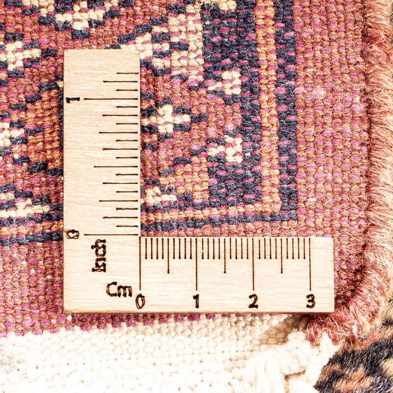 Pakistaans tapijt - 63 x 32 cm - donkerrood