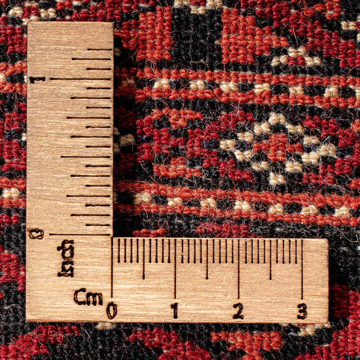 Pakistaans tapijt - 94 x 62 cm - rood