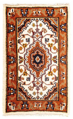 Oosters tapijt - Bijar - Indus - 90 x 60 cm - beige
