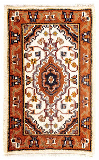 Oosters tapijt - Bijar - Indus - 90 x 60 cm - beige