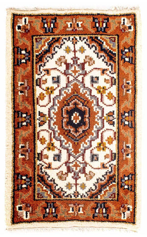 Oosters tapijt - Bijar - Indus - 90 x 60 cm - beige