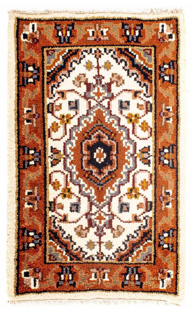 Oosters tapijt - Bijar - Indus - 90 x 60 cm - beige