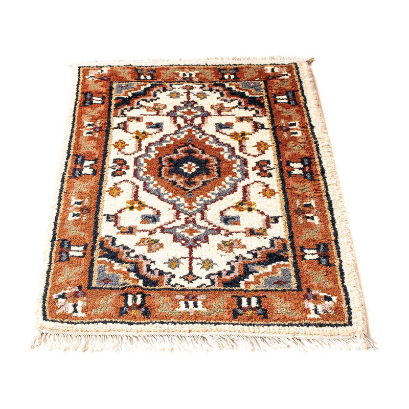 Oosters tapijt - Bijar - Indus - 90 x 60 cm - beige