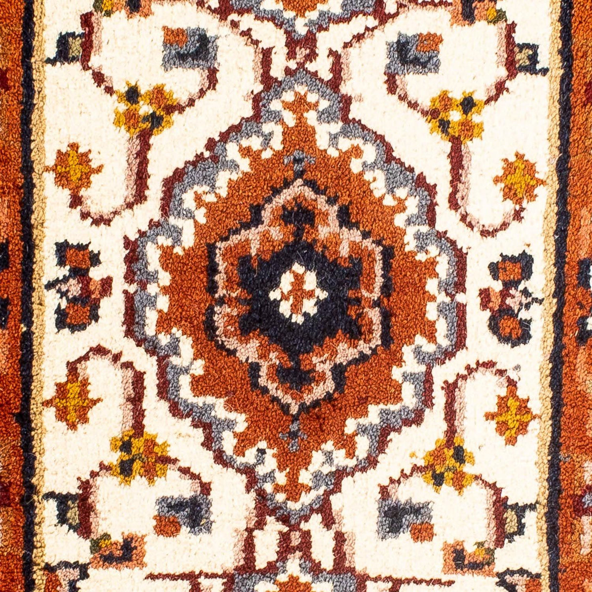 Oosters tapijt - Bijar - Indus - 91 x 60 cm - beige
