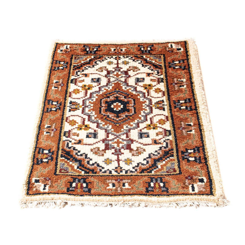 Oosters tapijt - Bijar - Indus - 91 x 60 cm - beige