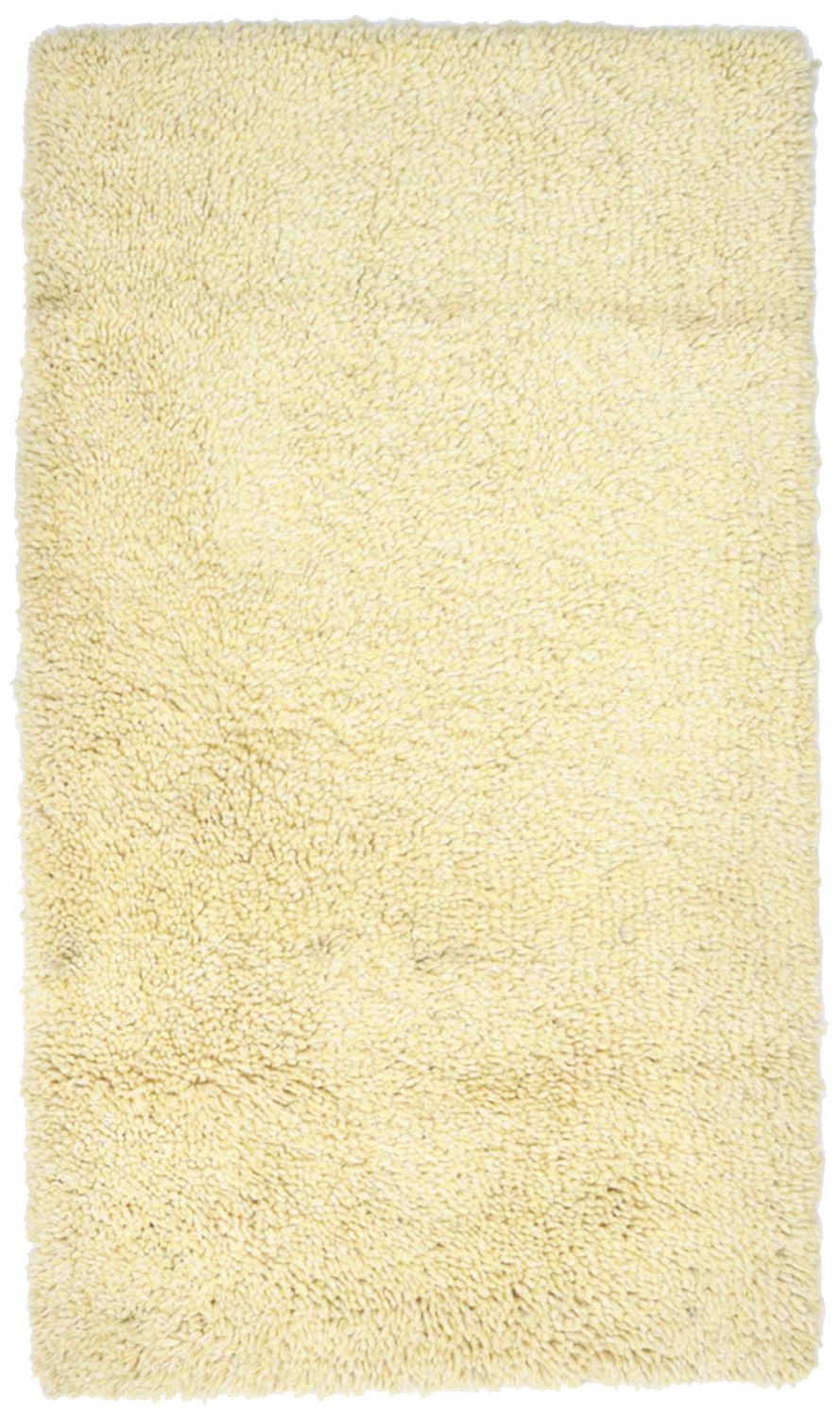 Hoogpolig tapijt - 158 x 90 cm - beige