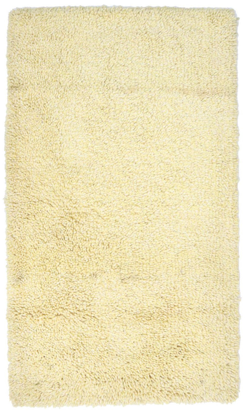 Hoogpolig tapijt - 158 x 90 cm - beige