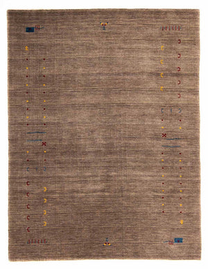 Gabbeh Tapijt - Loribaft Indus - 201 x 144 cm - bruin