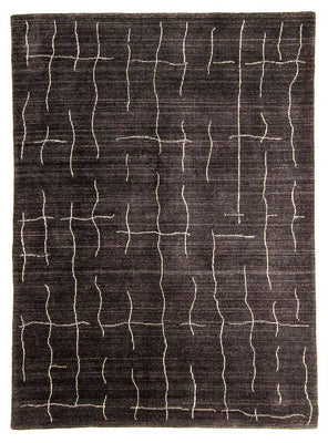 Gabbeh Tapijt - Loribaft Indus - 200 x 142 cm - donkerbruin
