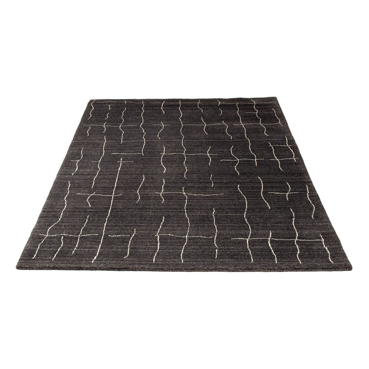 Gabbeh Tapijt - Loribaft Indus - 200 x 142 cm - donkerbruin