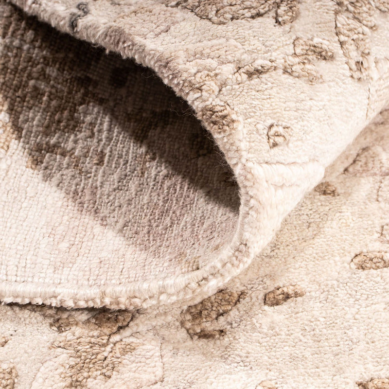 Designer tapijt - 90 x 60 cm - lichtbruin