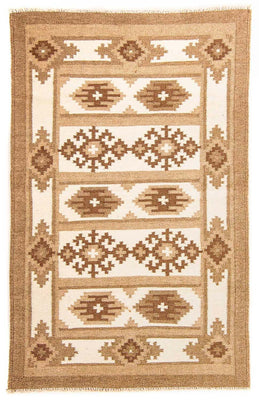Kelim tapijt - Trendy - 149 x 92 cm - beige