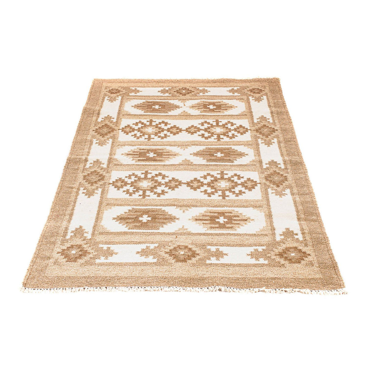 Kelim tapijt - Trendy - 149 x 92 cm - beige