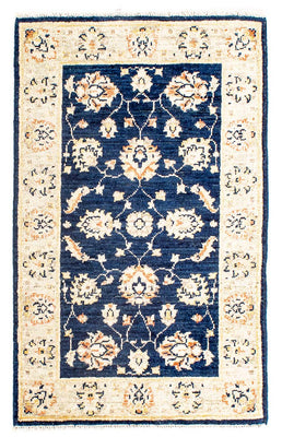 Ziegler tapijt - 91 x 63 cm - donkerblauw