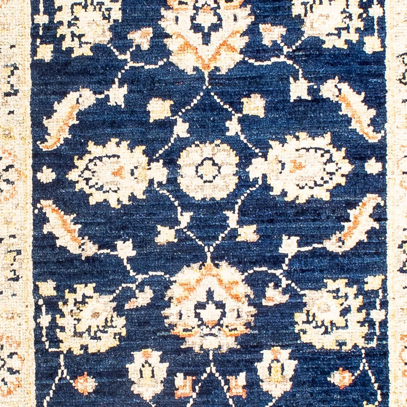Ziegler tapijt - 91 x 63 cm - donkerblauw