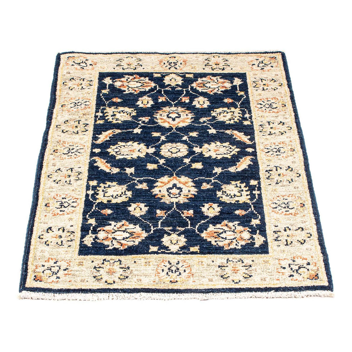 Ziegler tapijt - 91 x 63 cm - donkerblauw