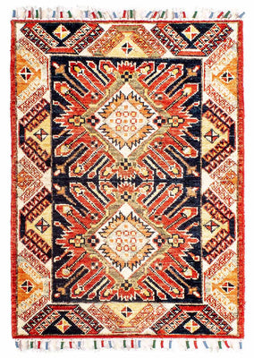 Ziegler Tapijt - Kazak - 87 x 62 cm - rood