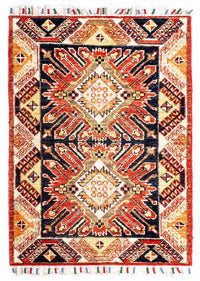 Ziegler Tapijt - Kazak - 87 x 62 cm - rood