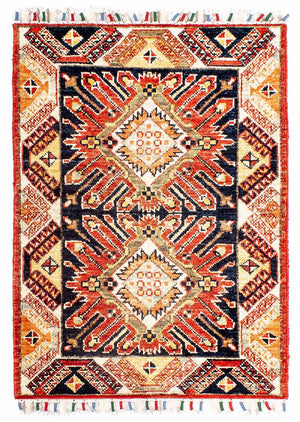 Ziegler Tapijt - Kazak - 87 x 62 cm - rood