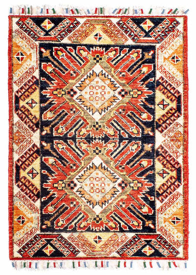 Kazak Tapijt 62x87cm - Oosters Tapijt