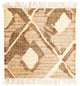 Moderne kilim Tapijt 63x62cm - Wollen tapijt
