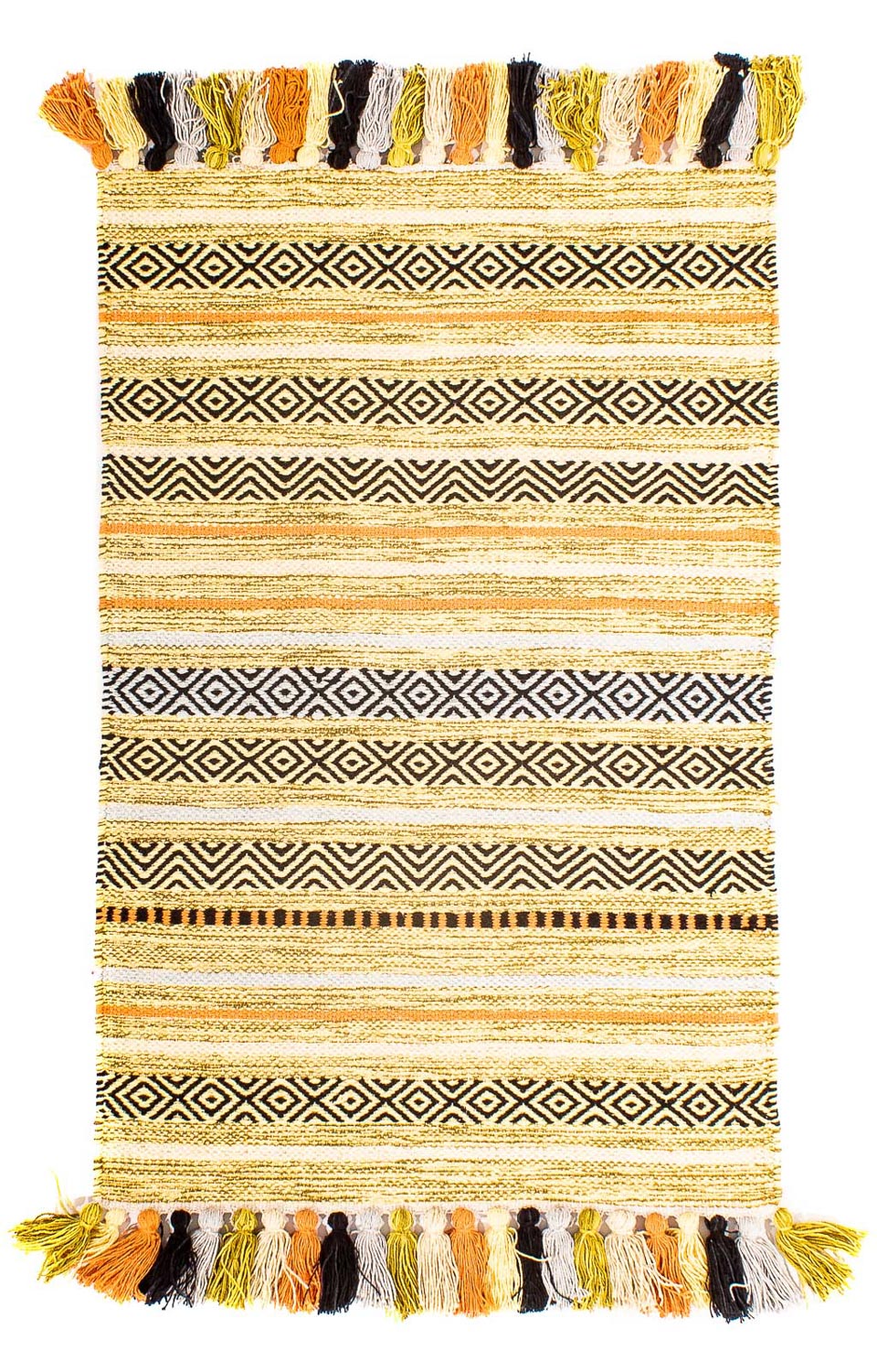 Kelim tapijt - Trendy - 92 x 57 cm - veelkleurig