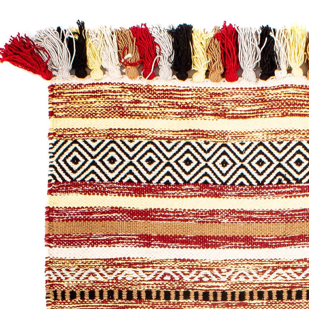 Kelim tapijt - Trendy - 120 x 58 cm - veelkleurig