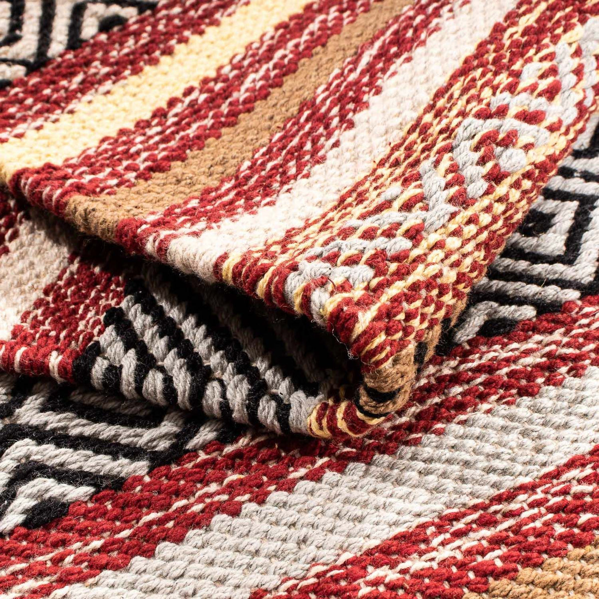 Kelim tapijt - Trendy - 120 x 58 cm - veelkleurig