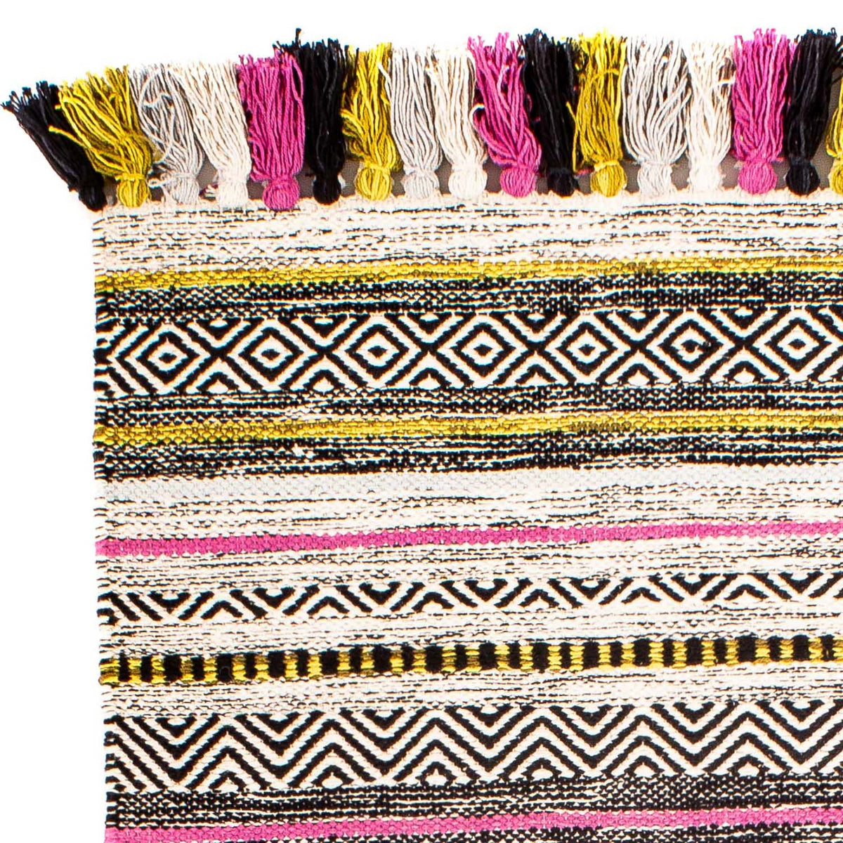 Kelim tapijt - Trendy - 96 x 58 cm - veelkleurig