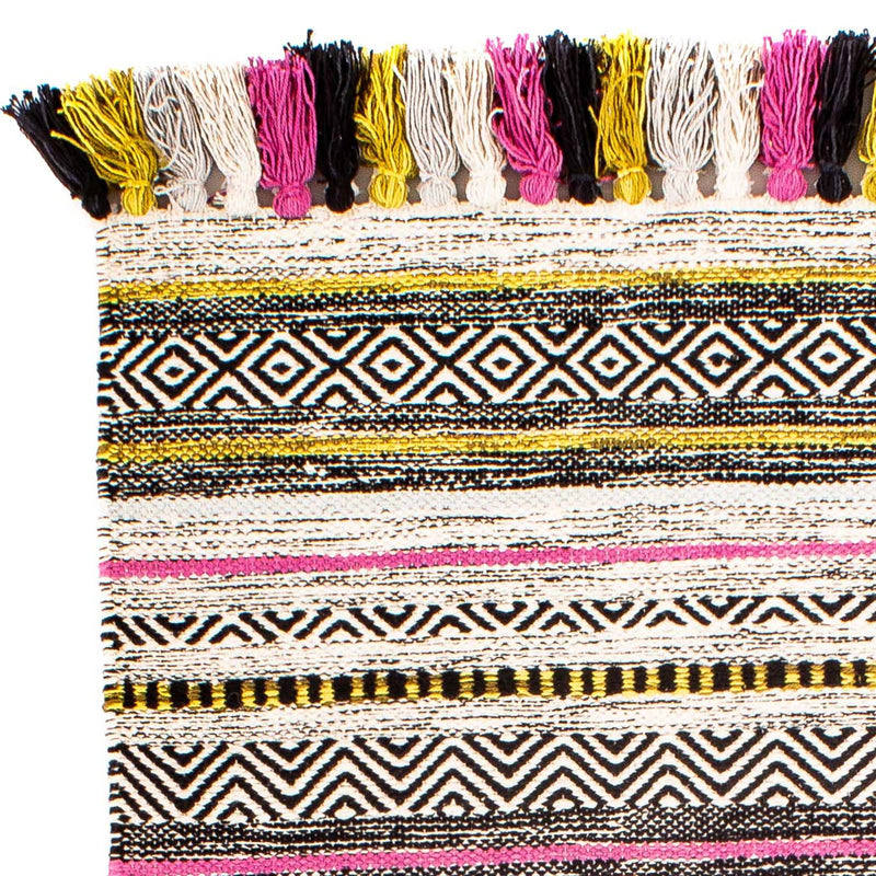 Kelim tapijt - Trendy - 96 x 58 cm - veelkleurig