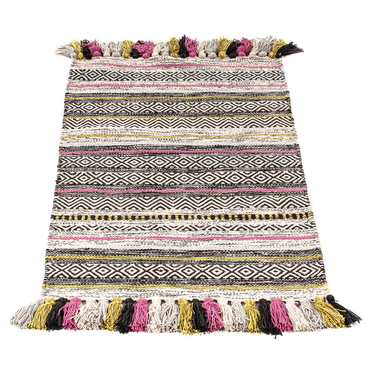 Kelim tapijt - Trendy - 96 x 58 cm - veelkleurig