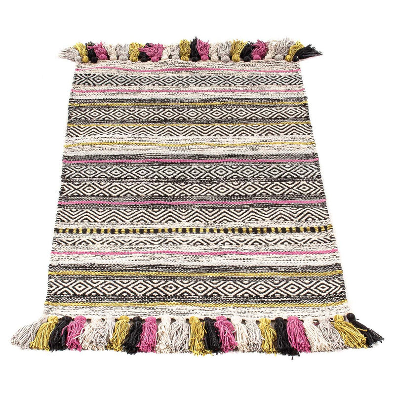 Kelim tapijt - Trendy - 96 x 58 cm - veelkleurig