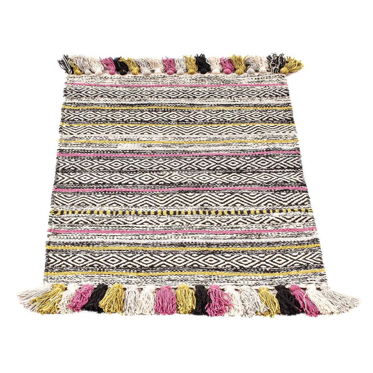 Kelim tapijt - Trendy - 90 x 60 cm - veelkleurig