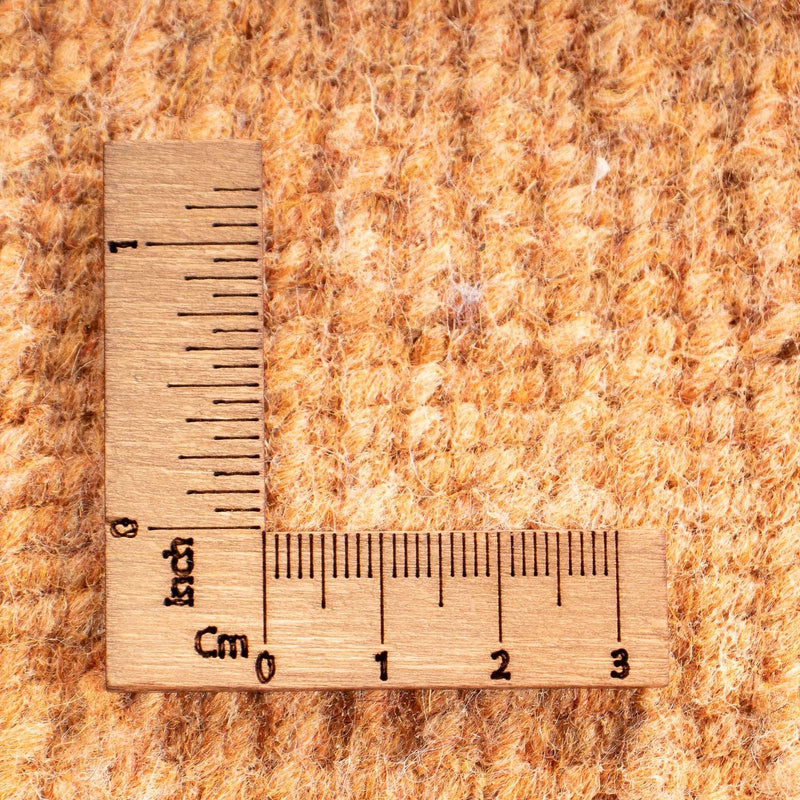 Nepal tapijt vierkant  - 49 x 44 cm - oranje