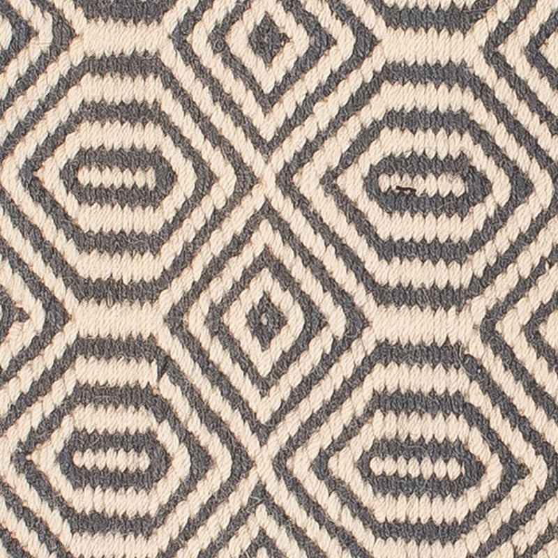 Kelim tapijt - Trendy vierkant  - 47 x 44 cm - veelkleurig