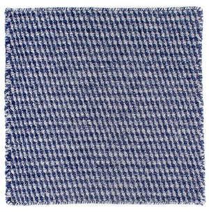 Kelim tapijt - Trendy vierkant  - 63 x 62 cm - donkerblauw