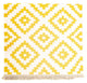 Moderne kilim Tapijt 80x72cm - Wollen tapijt