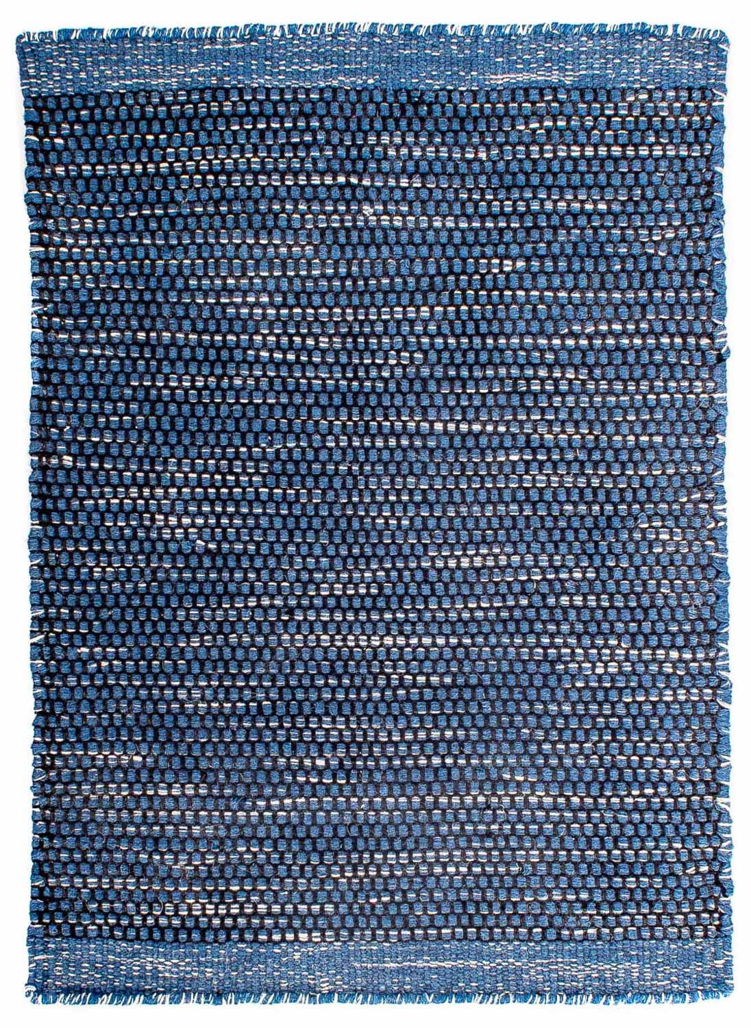 Kelim tapijt - Trendy - 88 x 62 cm - donkerblauw