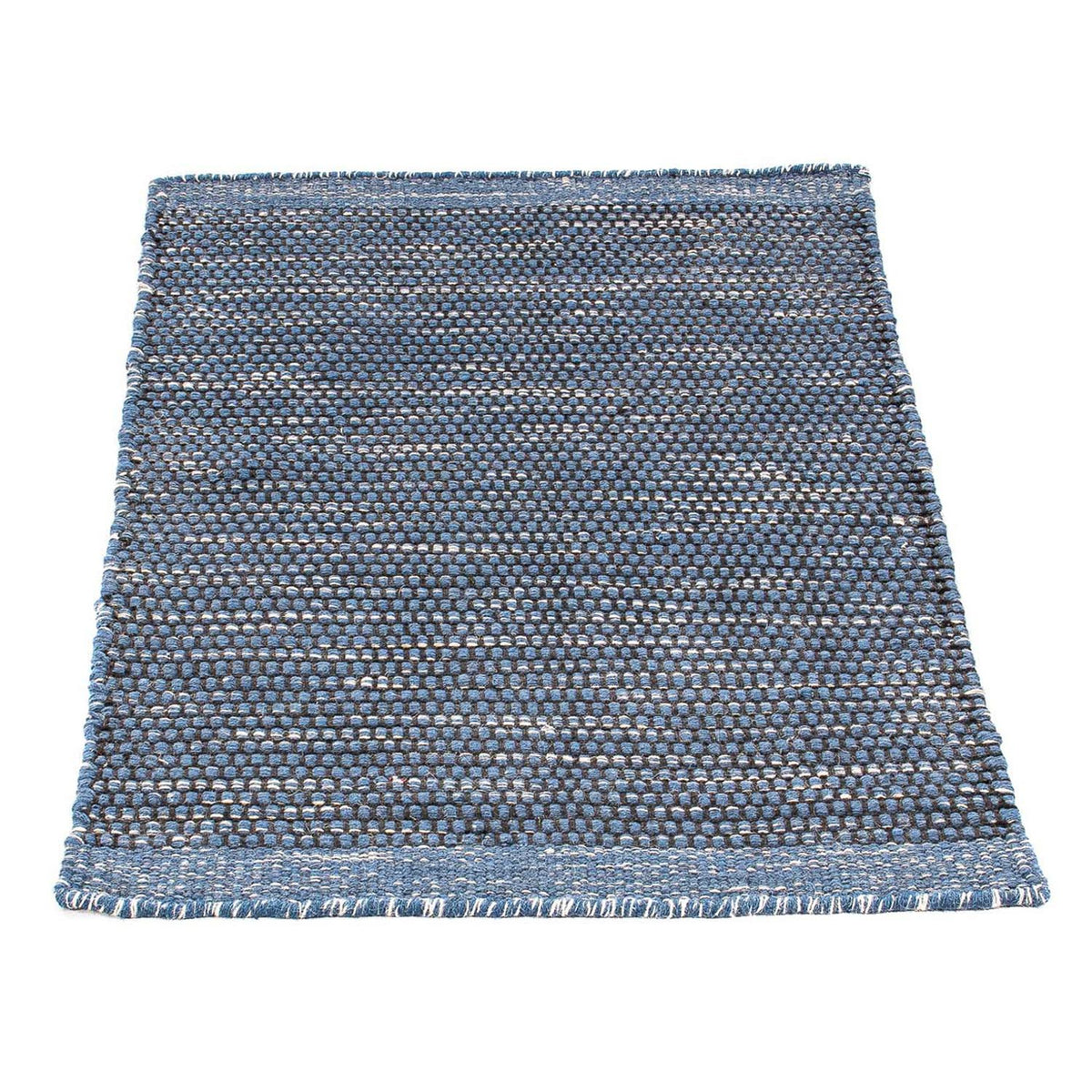 Kelim tapijt - Trendy - 88 x 62 cm - donkerblauw
