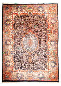 Perzisch tapijt - Klassiek - 400 x 293 cm - donkerblauw