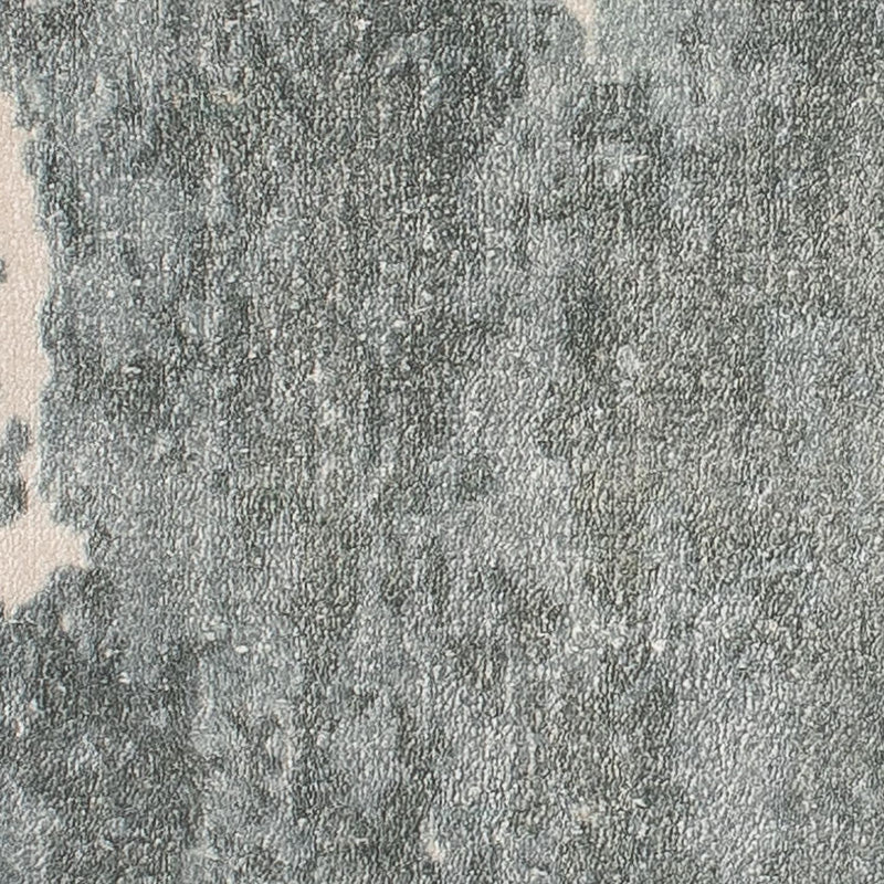 Viscose tapijt vierkant  - 55 x 51 cm - veelkleurig