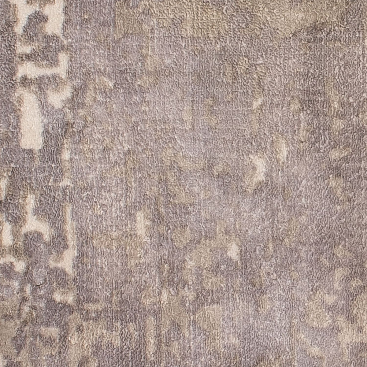 Viscose tapijt vierkant  - 62 x 58 cm - veelkleurig