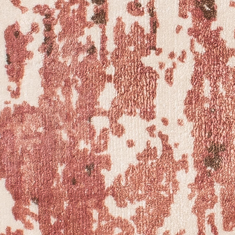 Viscose tapijt vierkant  - 60 x 50 cm - veelkleurig